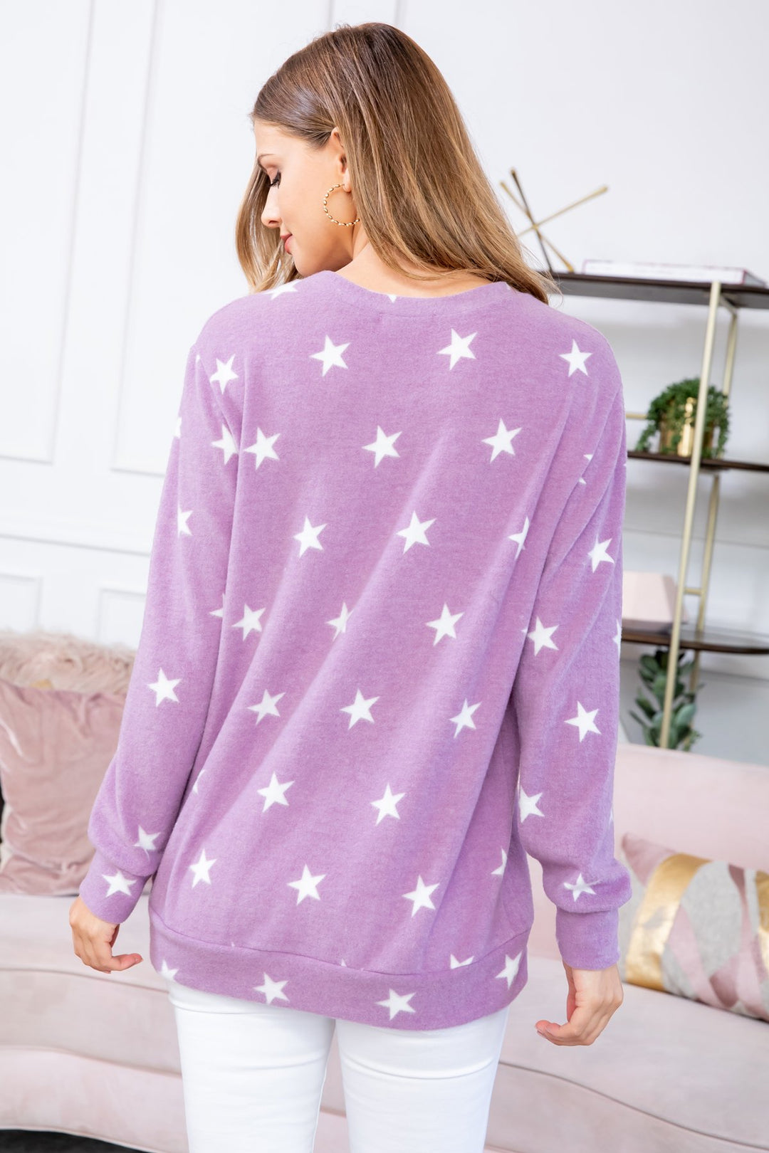 Print Long Sleeve Top