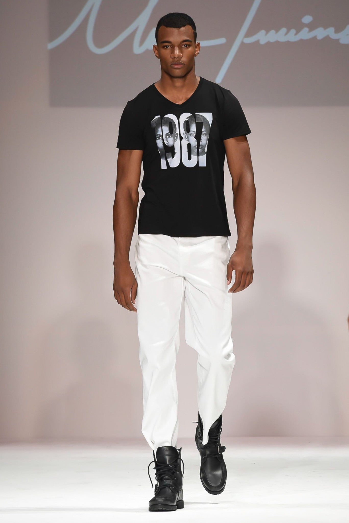 1987 Men's T-Shirt by Uwi Twins