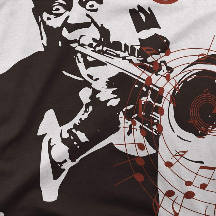 Louis Armstrong (Satchmo) Playing Trumpet T-Shirt