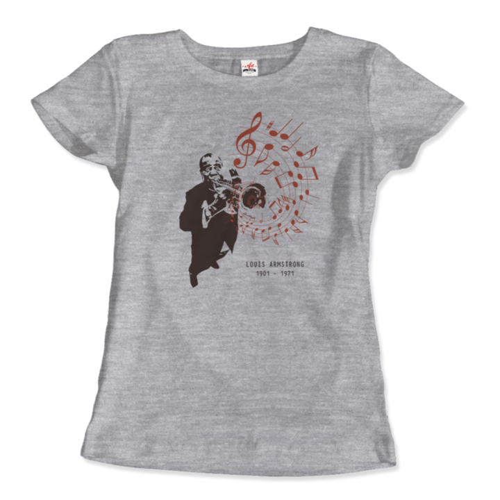 Louis Armstrong (Satchmo) Playing Trumpet T-Shirt