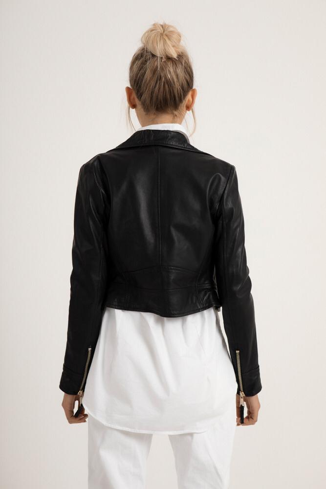 Midi Biker Jacket