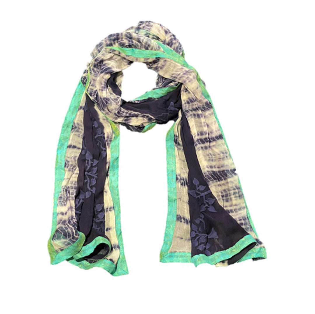 One of a Kind Pure Silk Chiffon Scarves Limited Edition