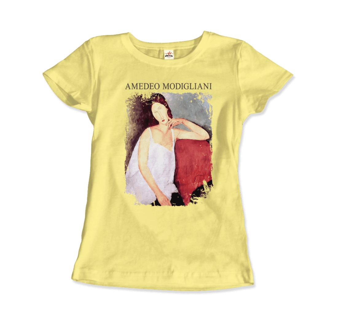 Modigliani - Portrait of Jeanne Hébuterne, 1919 Artwork T-Shirt