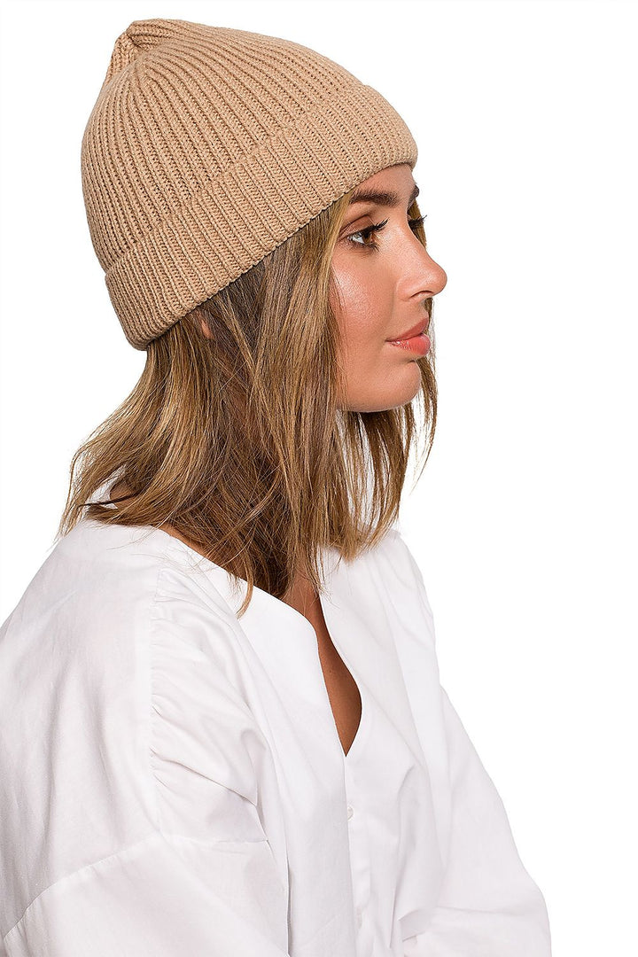 Brown Knitted Cap