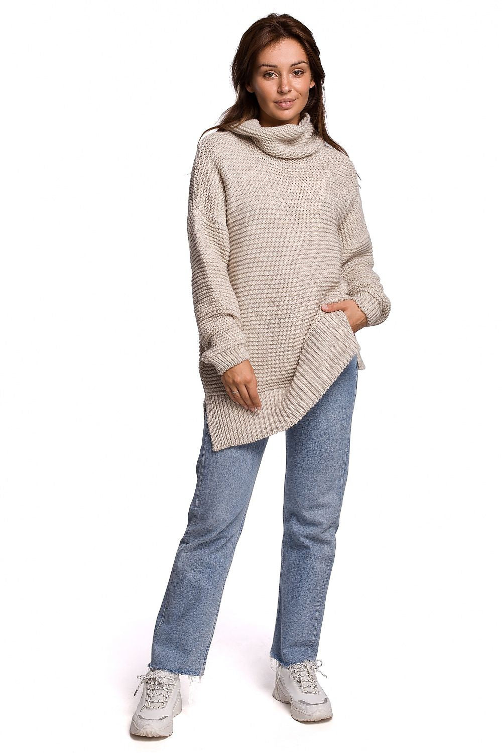 Turtleneck Sweater Beige