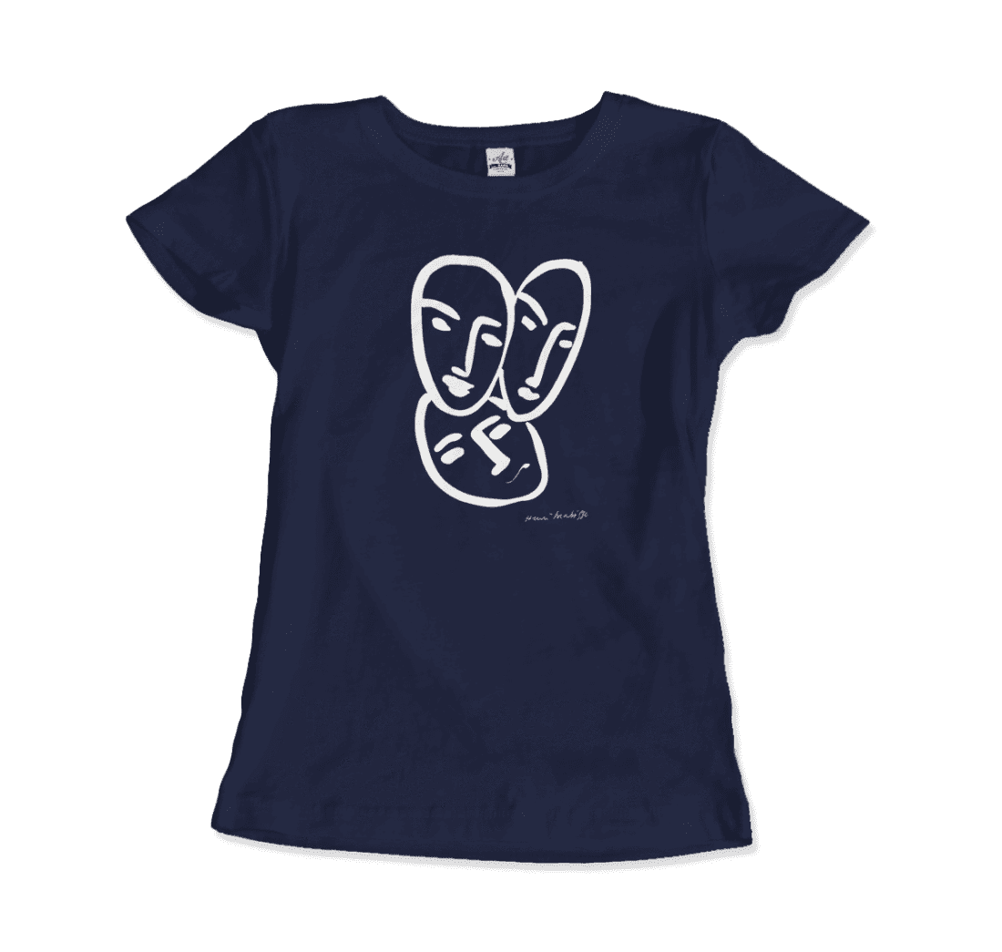 Henri Matisse Apollinaire Three Heads to Friendship 1952 Art T-Shirt