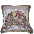 Christmas Fiesta Throw Pillow Covers with Inserts 18" (Set of 2)