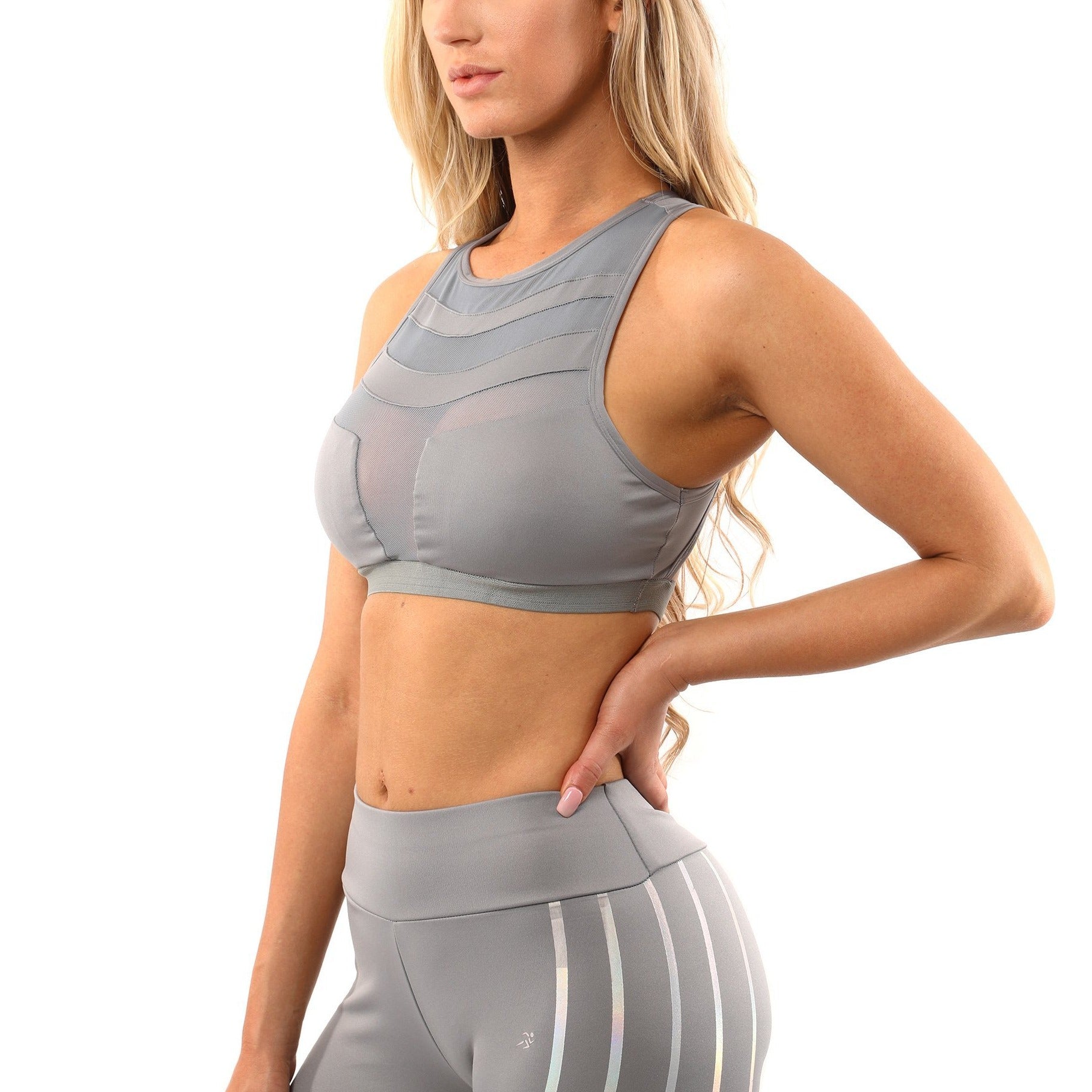Laguna Sports Bra in Grey