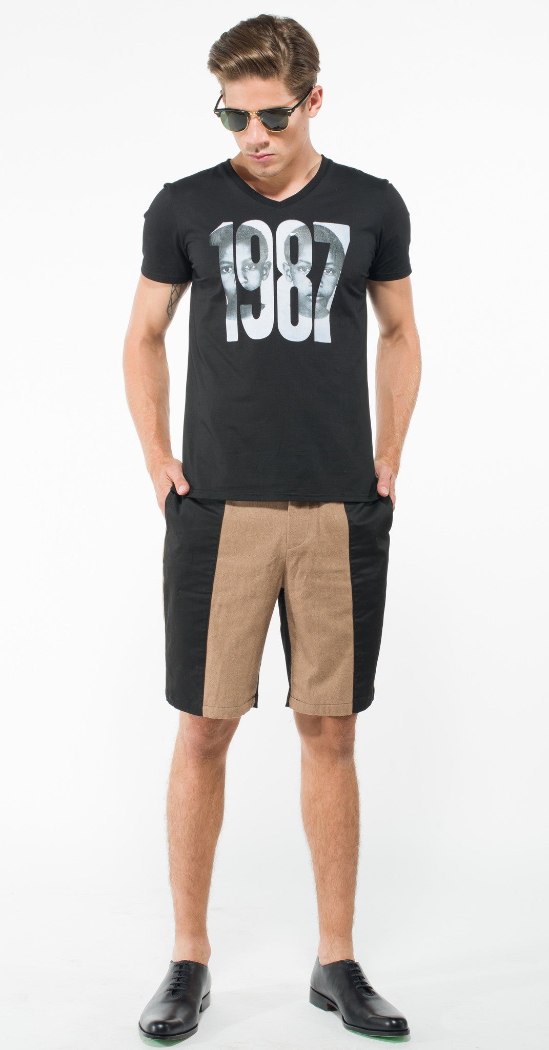 Men's Two-Tone Safari Shorts