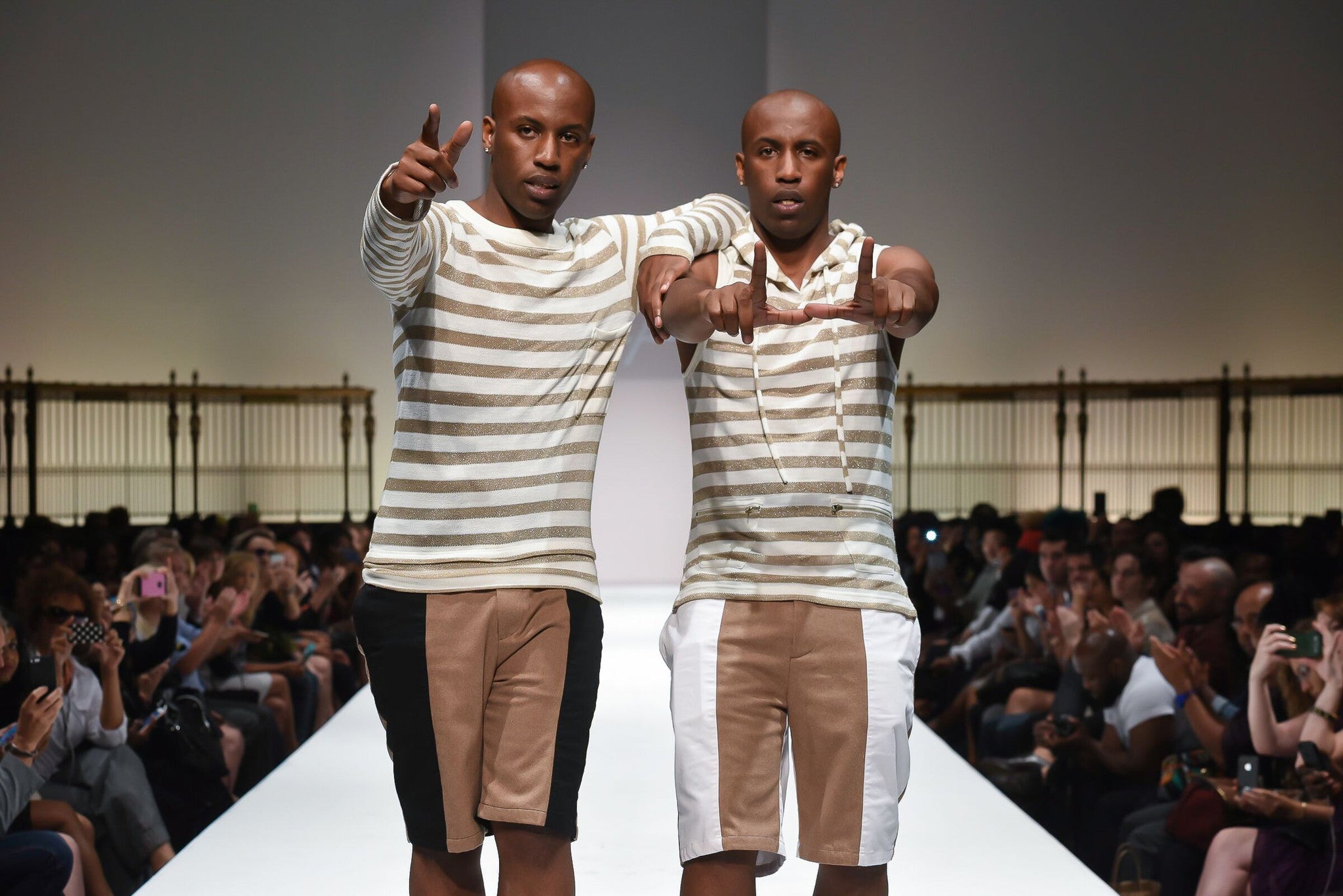 Men's Two-Tone Safari Shorts