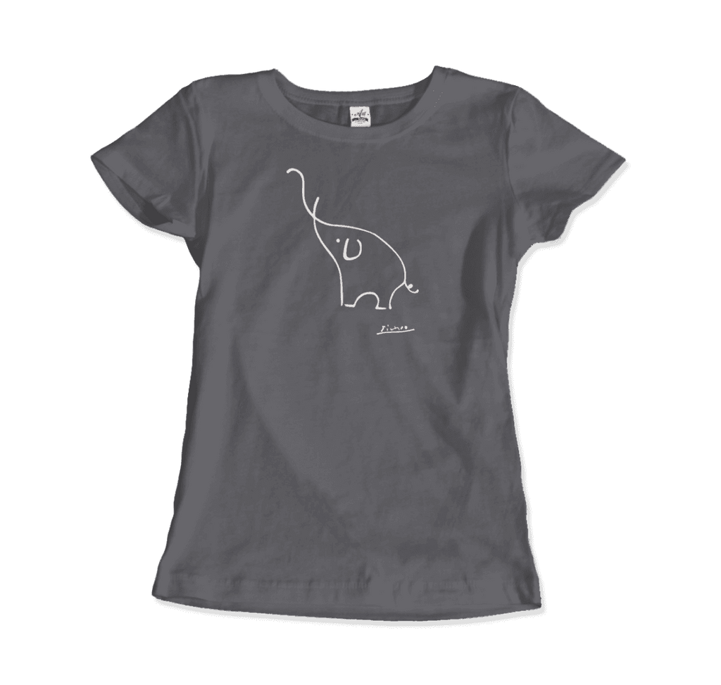 Pablo Picasso Elephant Sketch Artwork T-Shirt