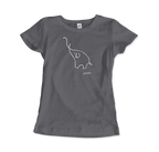 Pablo Picasso Elephant Sketch Artwork T-Shirt