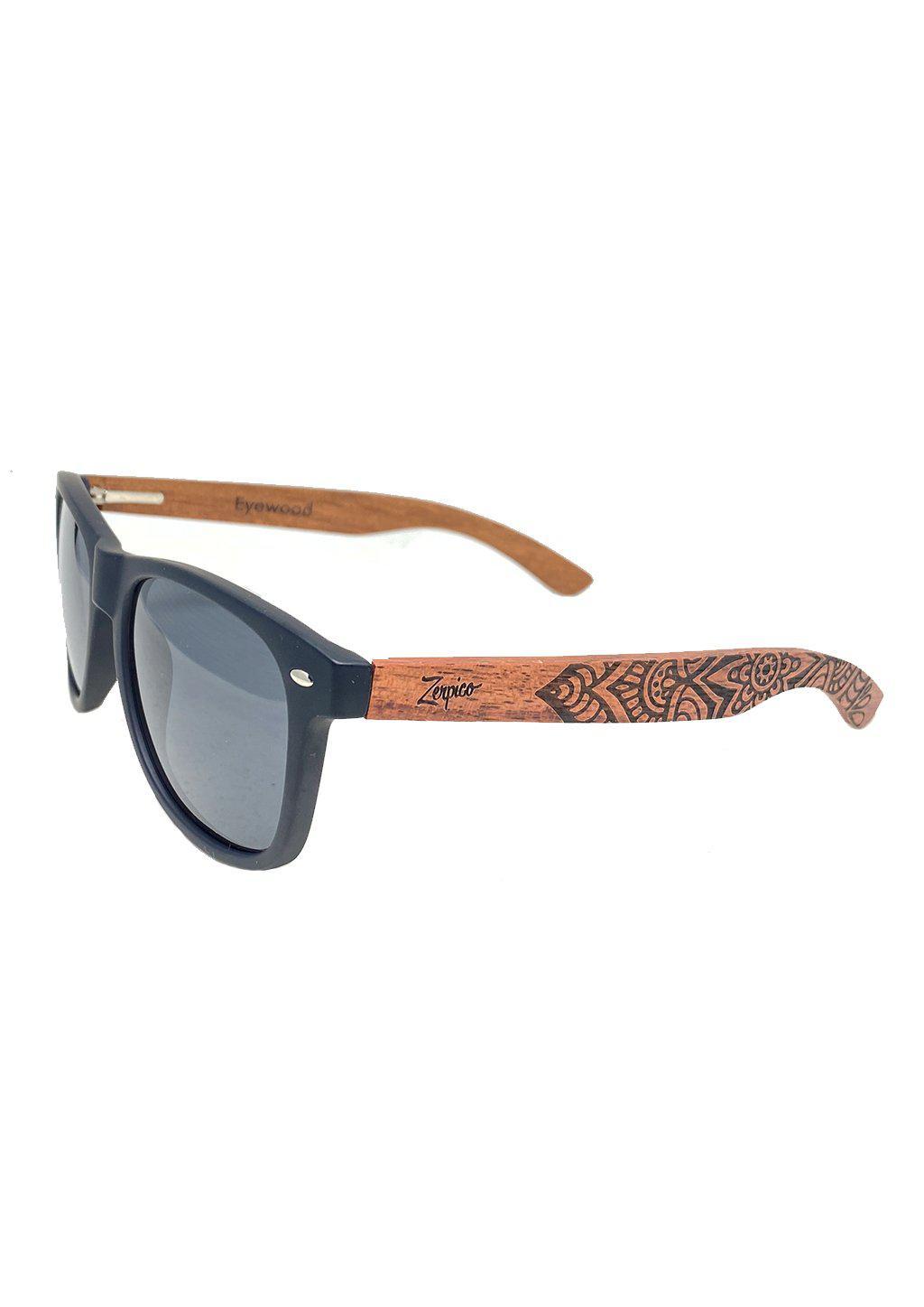 Eyewood Engraved Wooden Sunglasses | Mandala