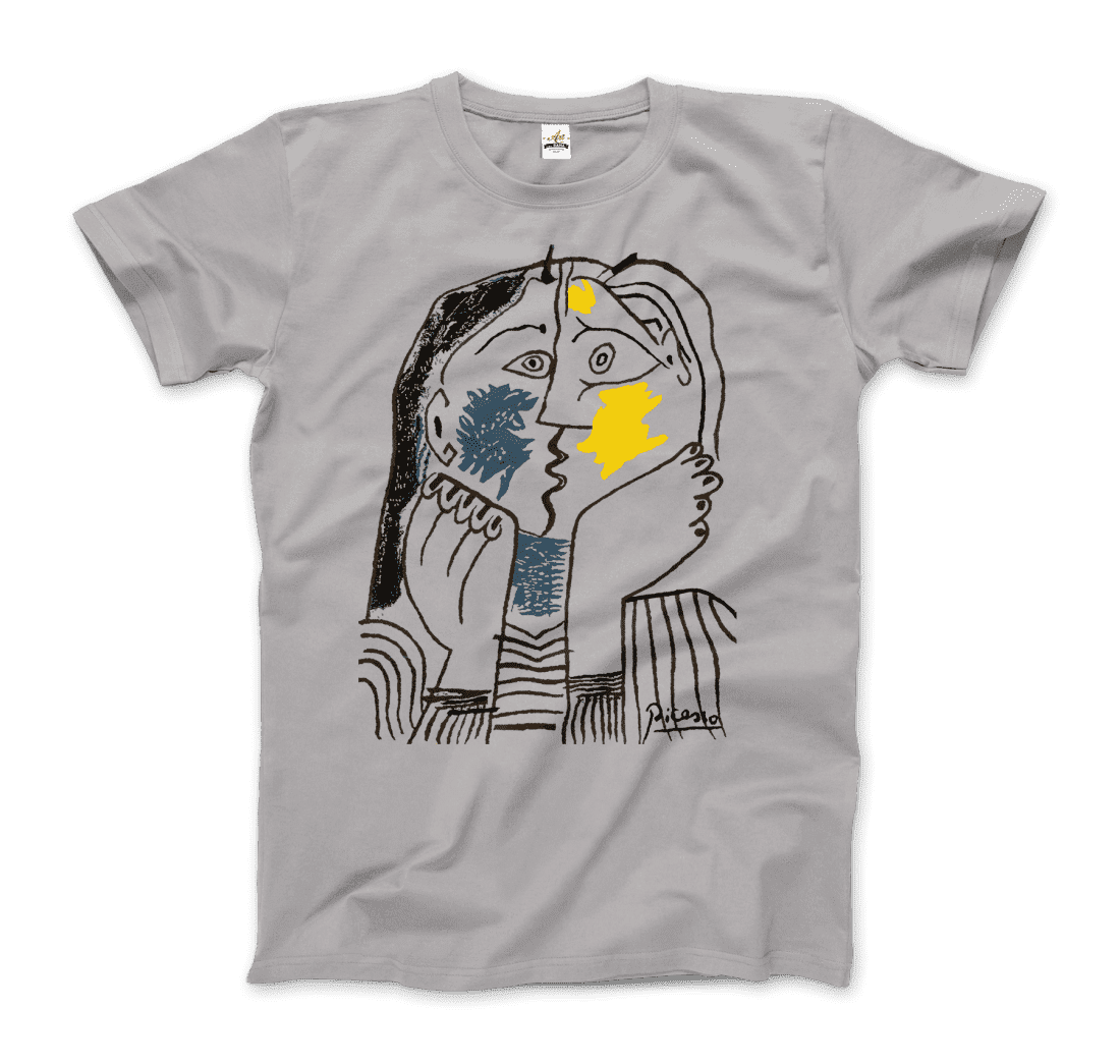 Pablo Picasso the Kiss 1979 Artwork T-Shirt