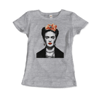 Frida Kahlo With Flowers Poster Artwork T-Shirt