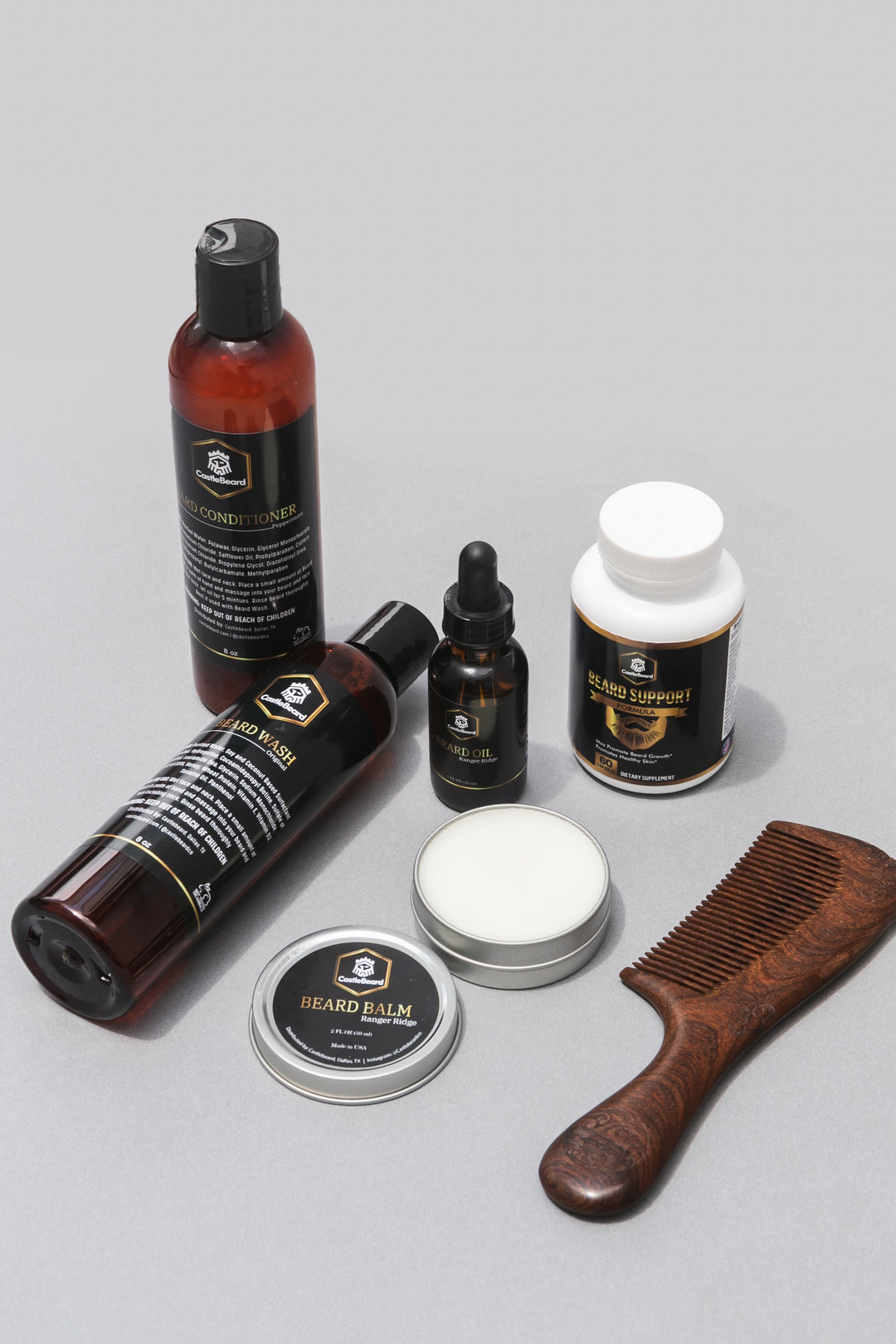 Castlebeard Full Beard Grooming Kit