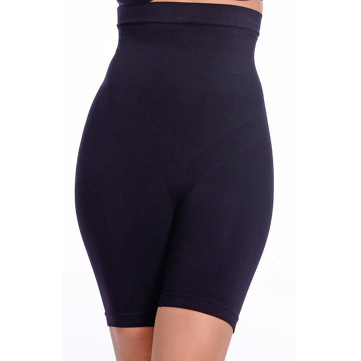 Hi Waist Shaper With Extra Long Boy Leg Black