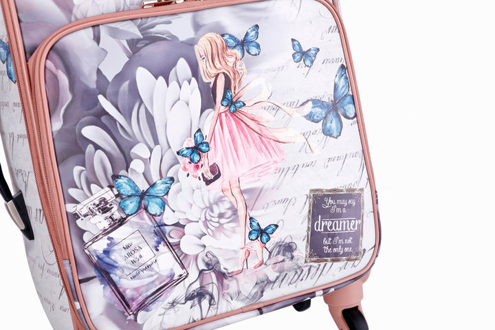 Dreamerz Carry-On Luggage Suitcase