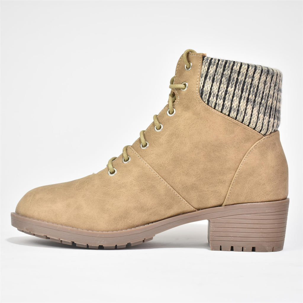 Ladies Winter Boots Camel
