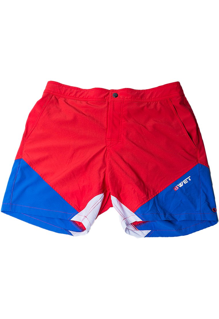 Eco-Friendly Beach Shorts "Butterfly" Side Pockets and Back Zipper Pocket