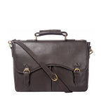 Hawkins Leather 15" Laptop Compatible Briefcase