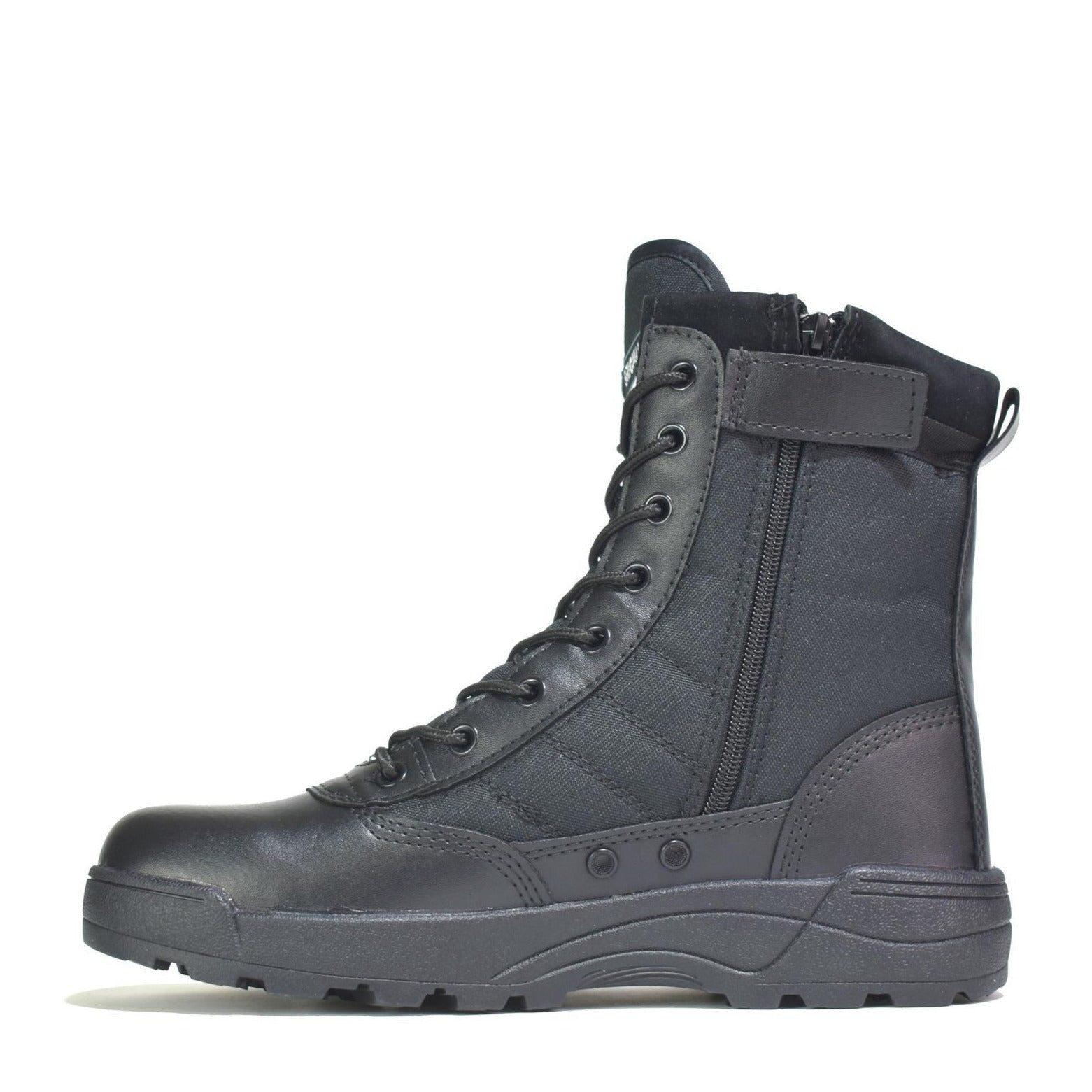Men's Combat Boots in Black