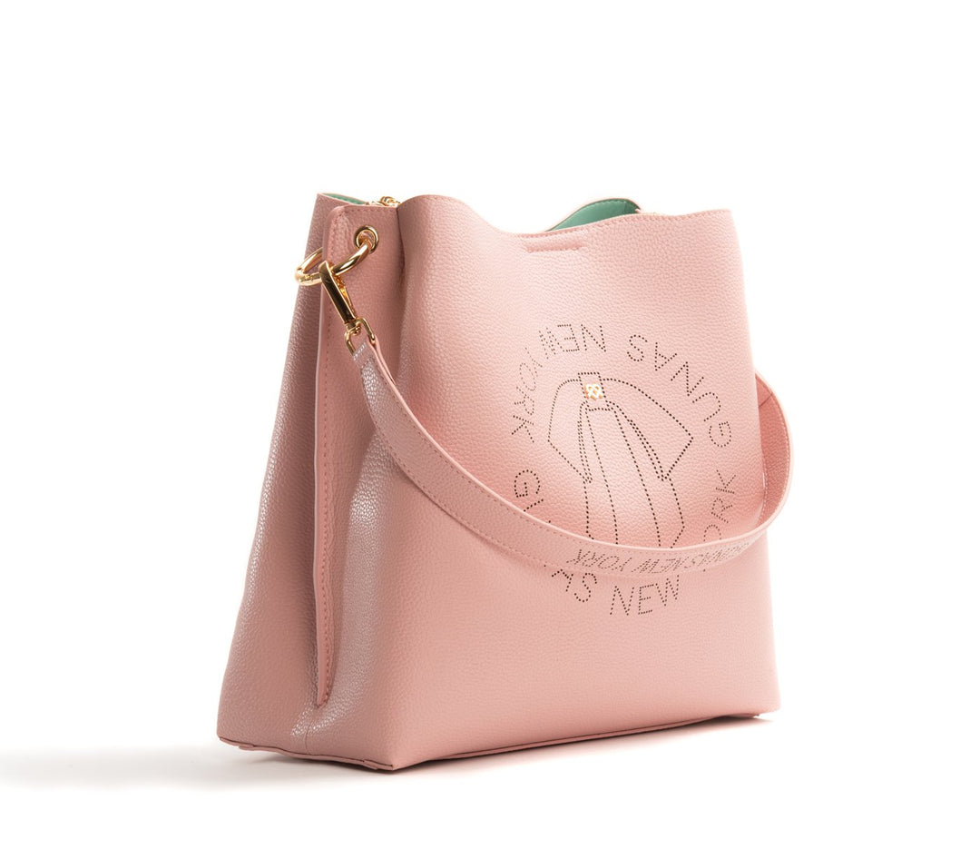 Tabitha Bucket Bag Blush