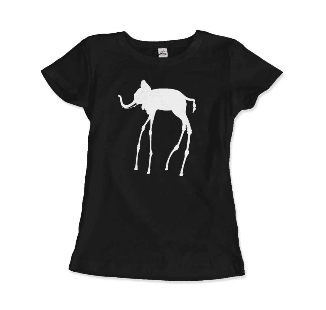 Salvador Dali the Elephants 1948 Artwork T-Shirt