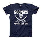 The Goonies Never Say Die Distressed Design T-Shirt