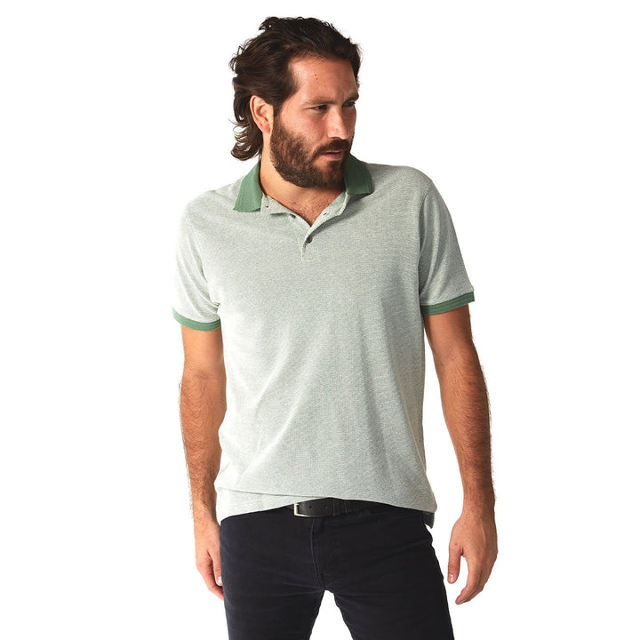 Cole Pique Polo Light Green