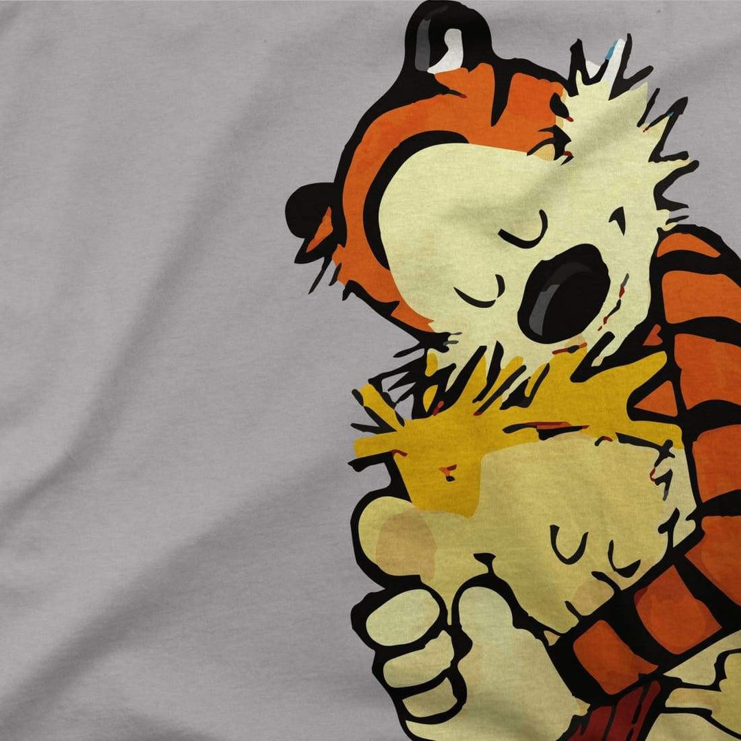 Calvin and Hobbes Hugging Artwork T-Shirt Men & Women