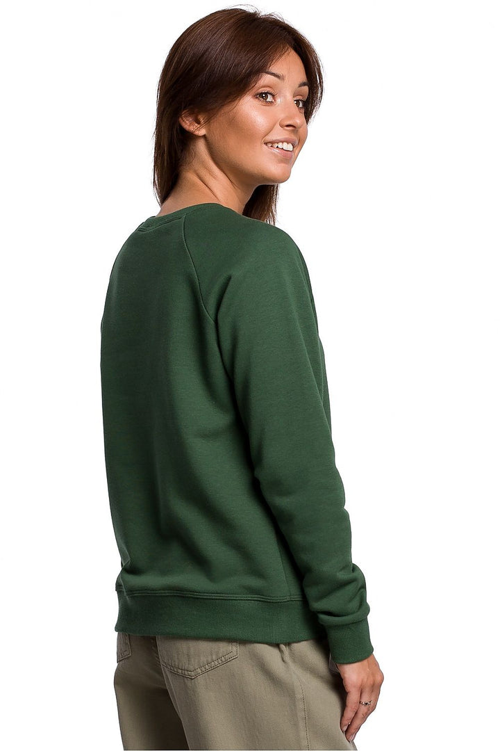 Printed Sweatshirt Green