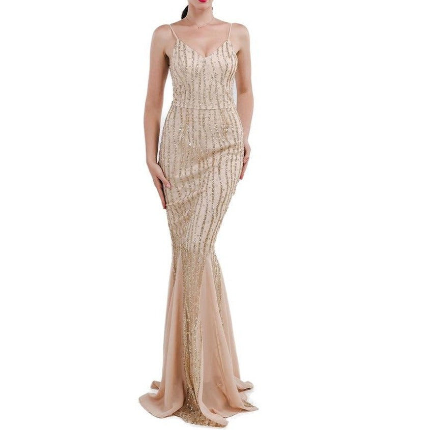 Gold Evening Gown