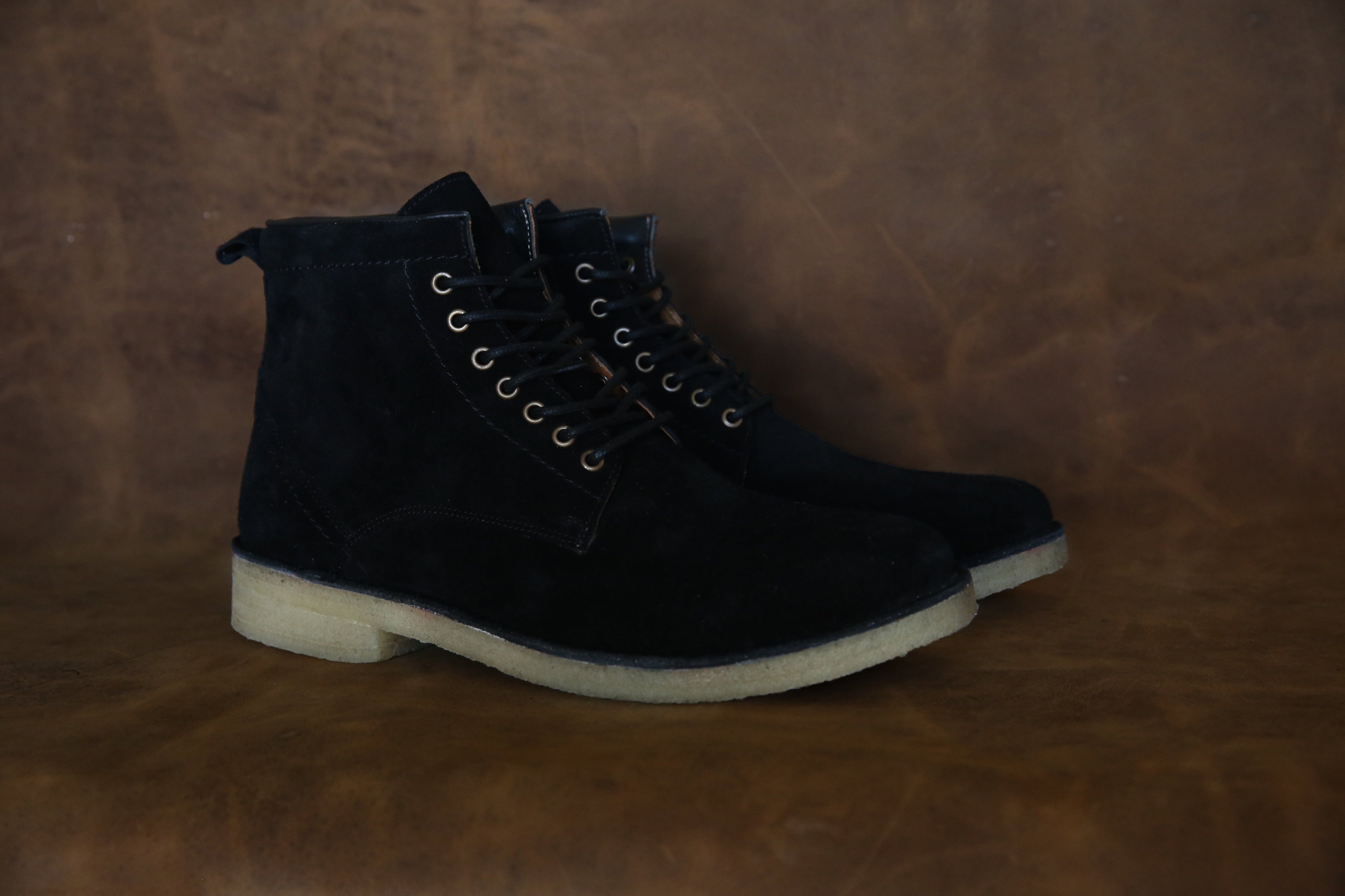 The Hunter Laced Boot | Black
