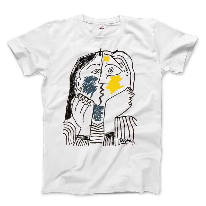 Pablo Picasso the Kiss 1979 Artwork T-Shirt