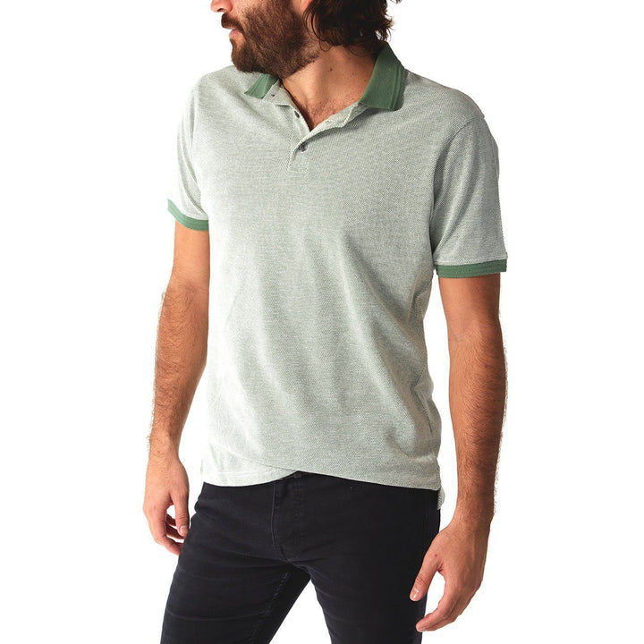 Cole Pique Polo Light Green