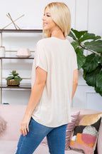 Short Sleeved Knot Tops