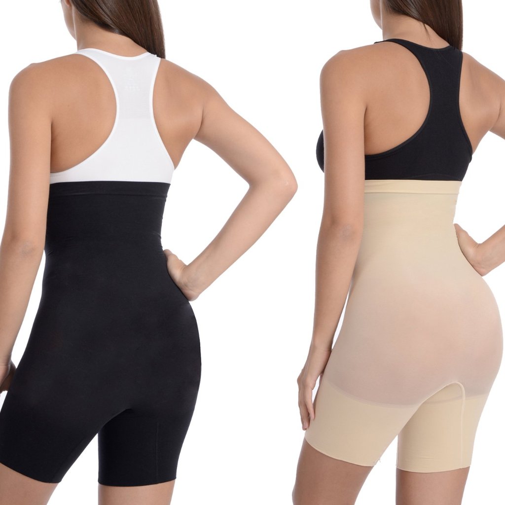 Hi Waist Shaper With Extra Long Boy Leg 2 Pack