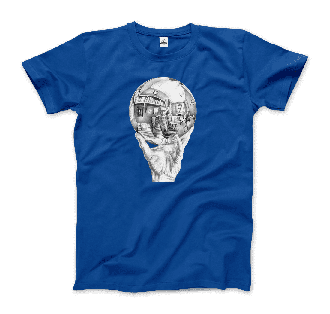 M.C. Escher Hand With Reflective Globe T-Shirt