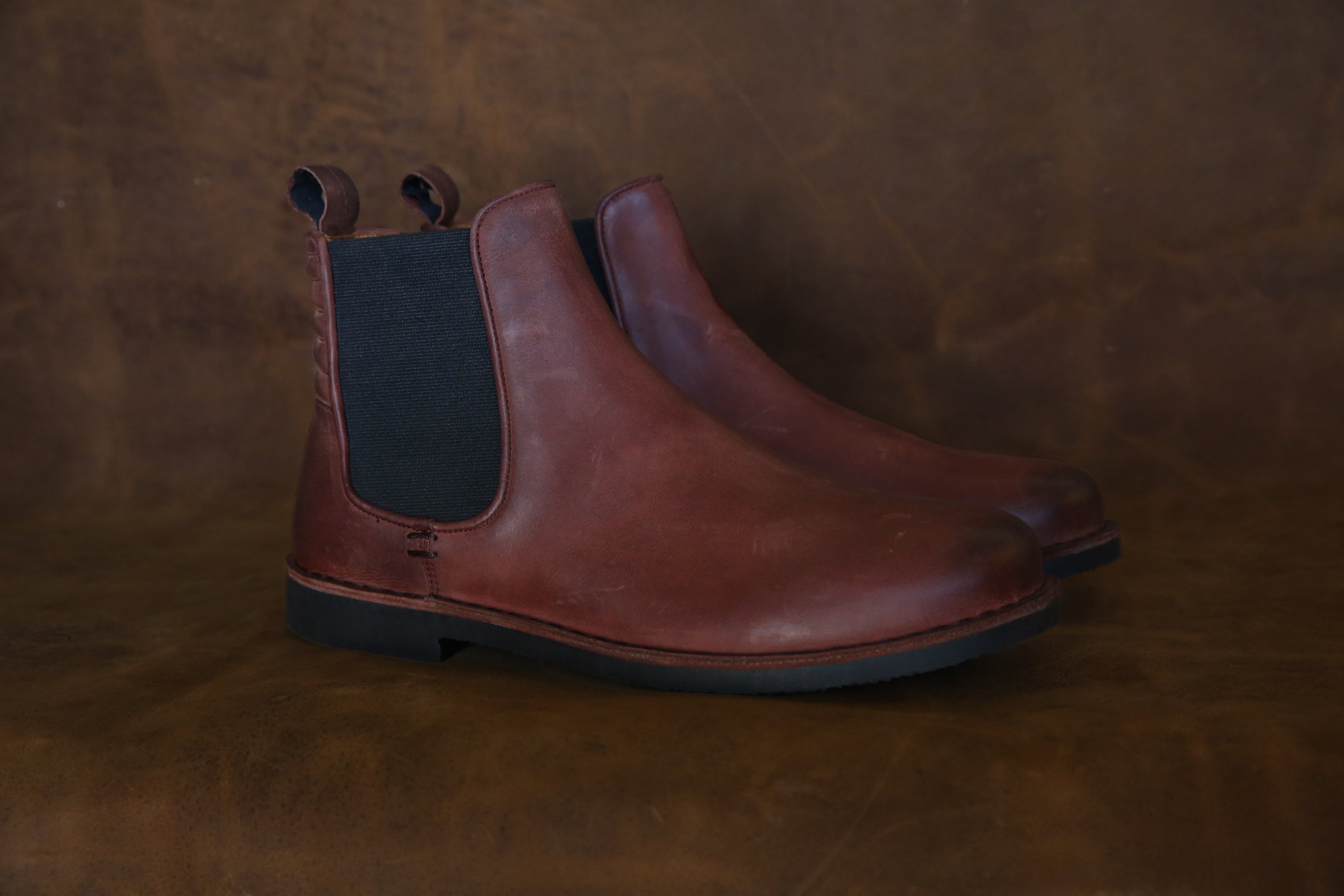 The Gamble Leather Boot Oxblood