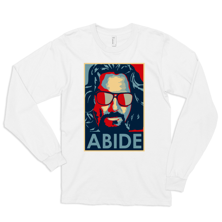 Big Lebowski Abide, Hope Style Long Sleeve T-Shirt