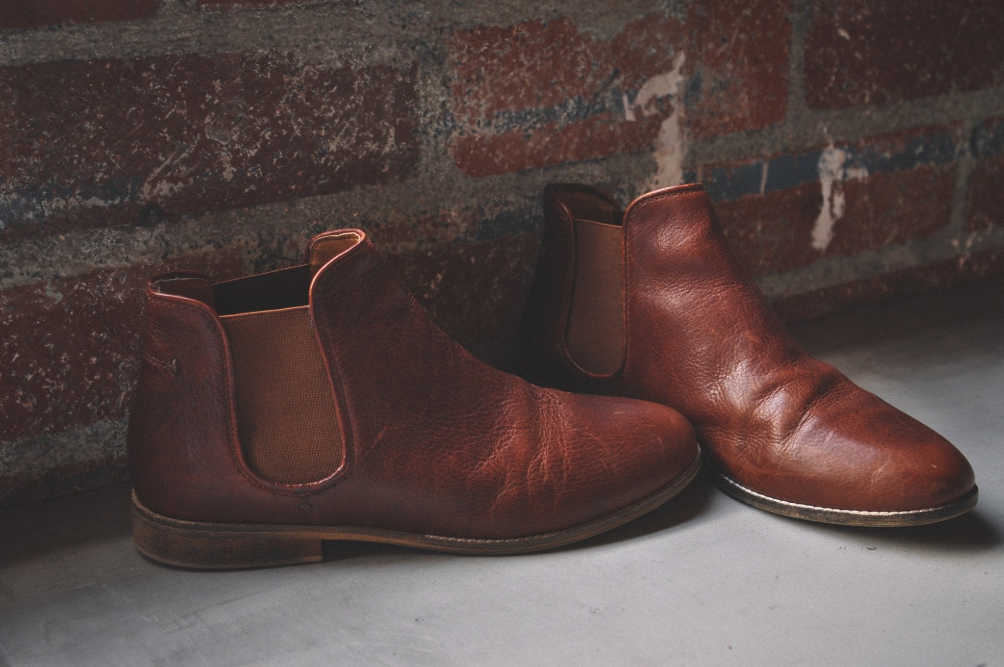 The Ronan Chelsea Boot in Cognac