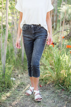 Judy Blue Alright With Me Women's Capri Jeans