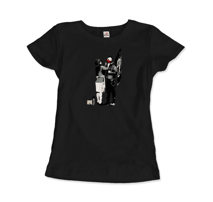 Banksy Anarchist Punk and His Mother Artwork T-Shirt