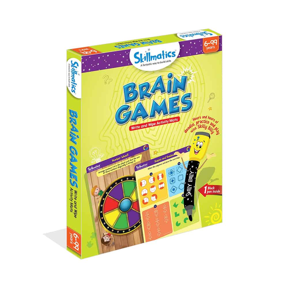 Skillmatics Brain Games Educational Activity Games (6-99)