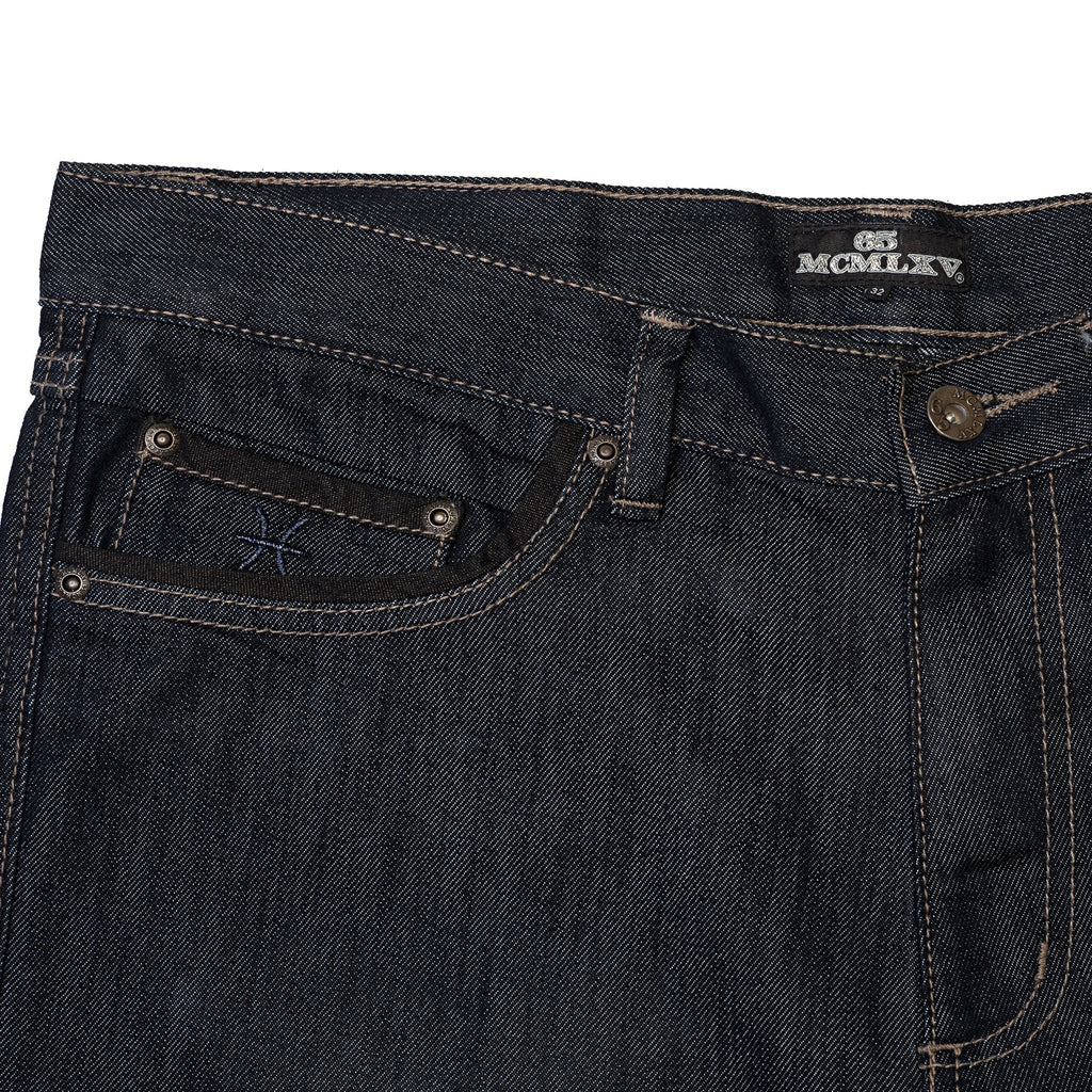 Men's Premium Denim Dark Wash Straight Jean