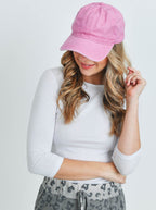 Acid Washed Baseball Cap