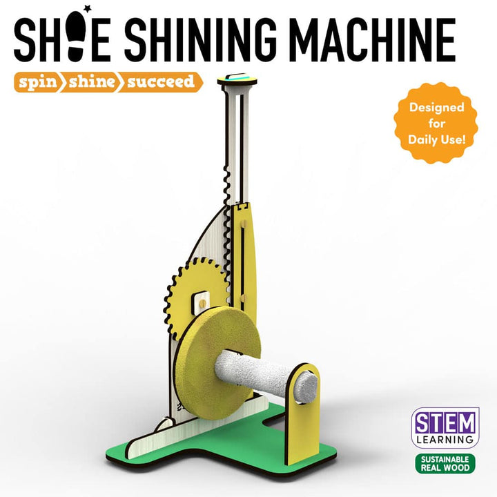 Skillmatics Buildables Shoe Shining Machine DIY Kit (8-99)