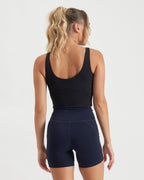 Core Trainer Dani Active Crop Black