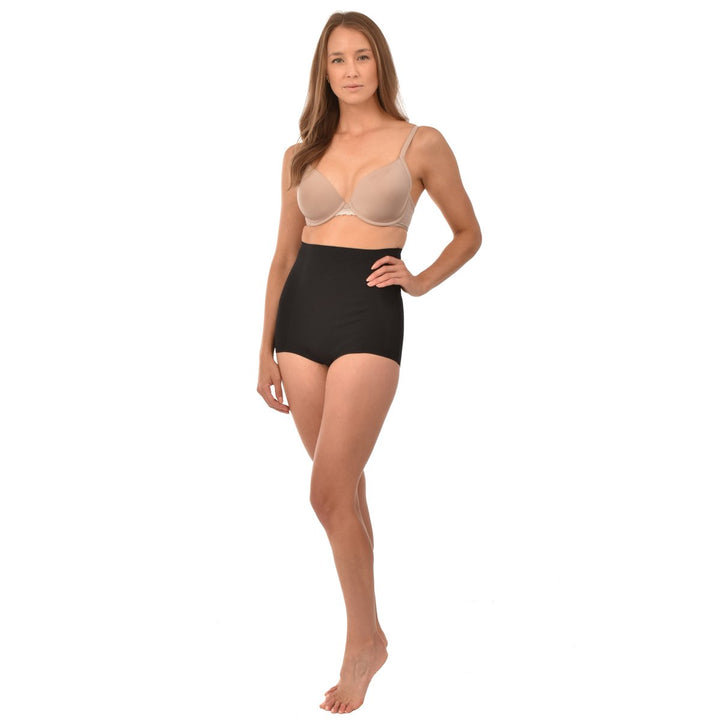 High Waist Full Brief Shaper Black